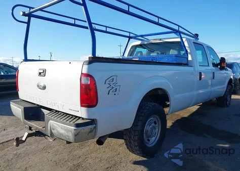 2012 Ford F-250 Xl из США, поврежденный, VIN 1FT7W2B6XCEB96823